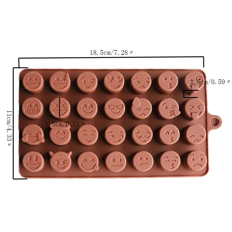 Moule à Chocolat Emoji