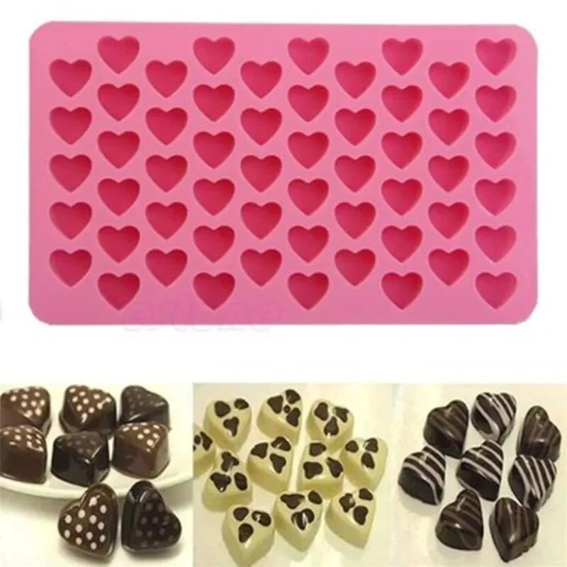 Moule à Chocolat en Petits Cœurs
