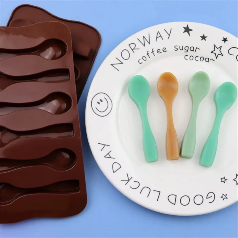 Moule à Chocolat en forme de Cuillère