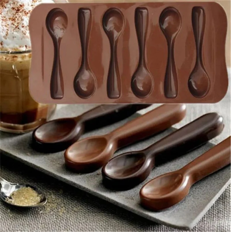 Moule à Chocolat en forme de Cuillère