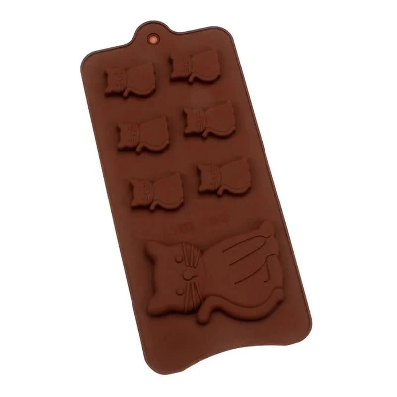 Moule à Gateau et Chocolat en forme de Chats