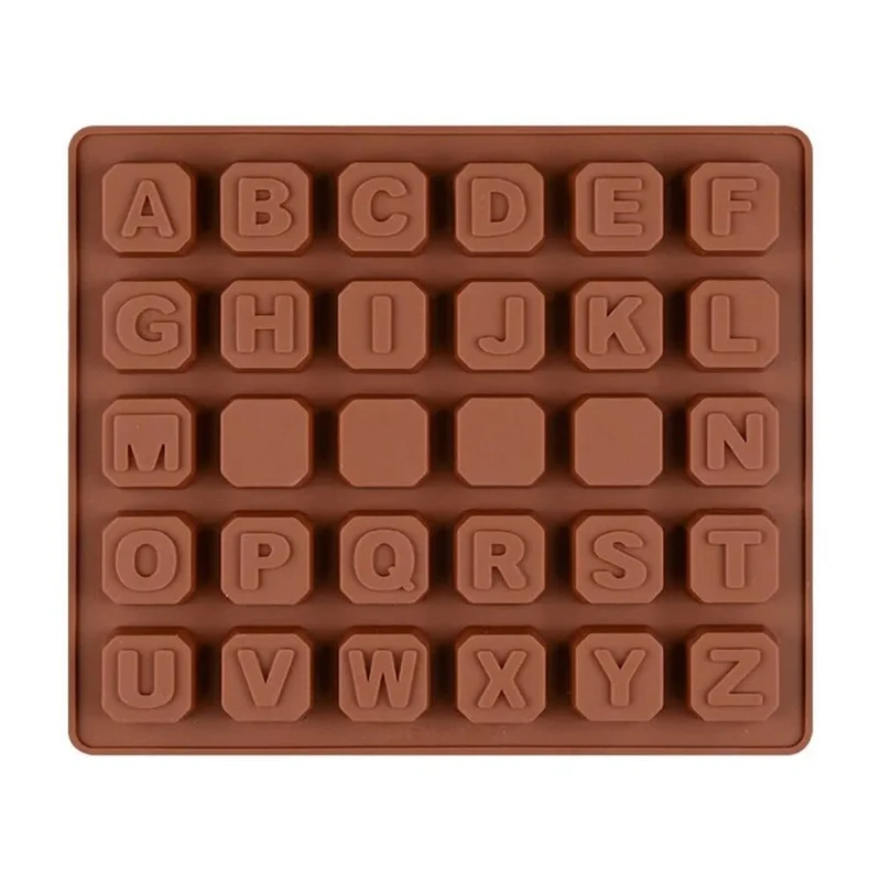 Moule à Gateau et Chocolat : Lettres de l'Alphabet