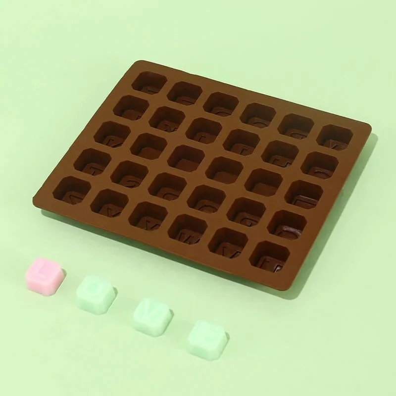 Moule à Gateau et Chocolat : Lettres de l'Alphabet