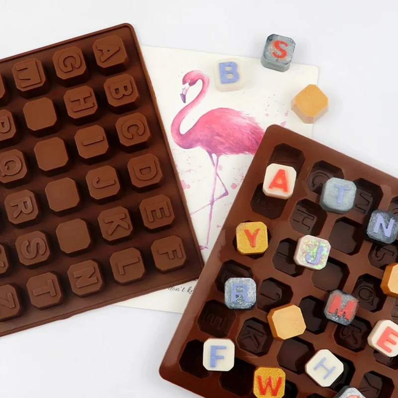 Moule à Gateau et Chocolat : Lettres de l'Alphabet