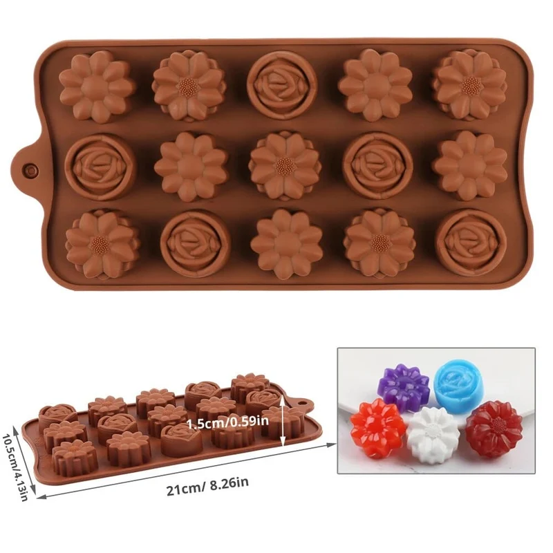 Moules à Chocolat en Silicone