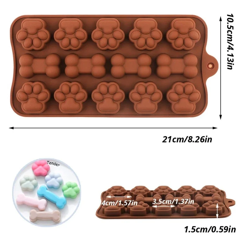 Moules à Chocolat en Silicone