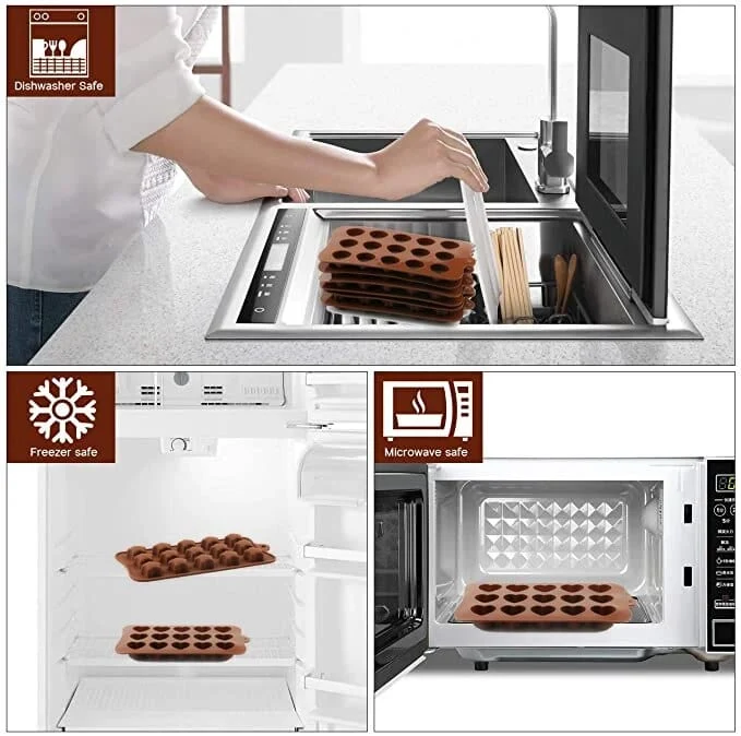 Moules à Chocolat en Silicone
