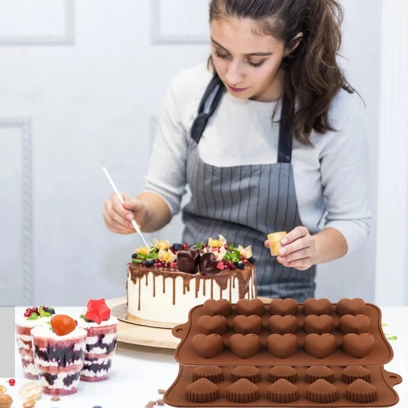 Moules à Chocolat en Silicone