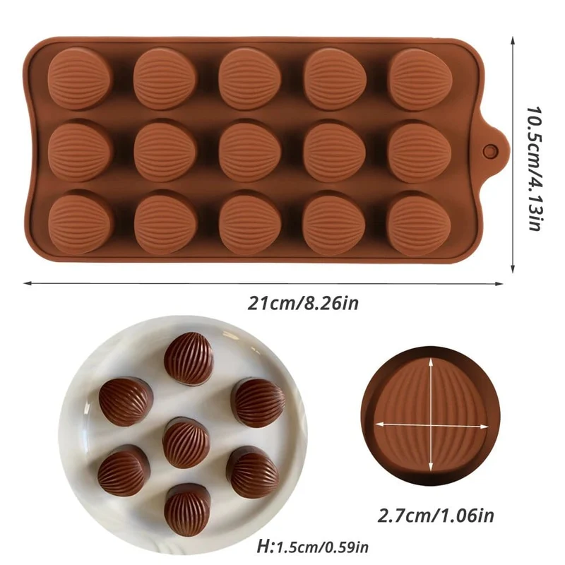 Moules à Chocolat en Silicone