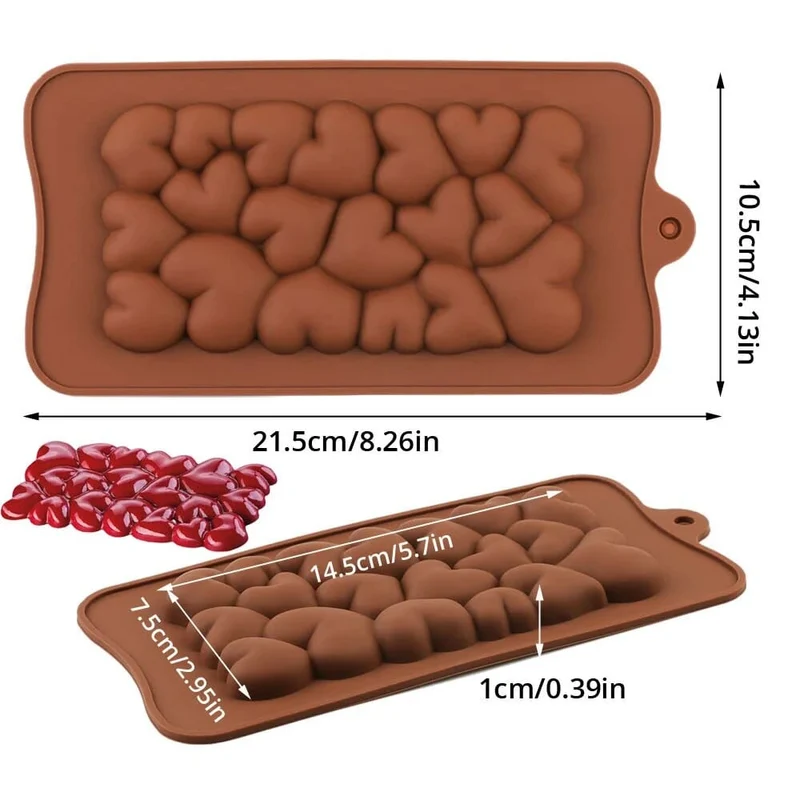 Moules à Chocolat en Silicone
