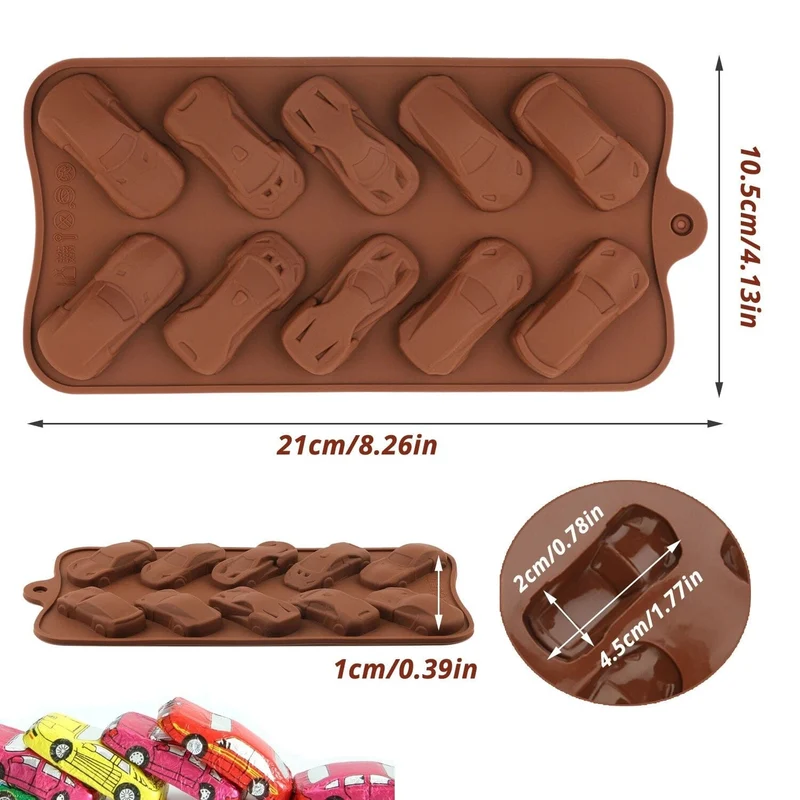 Moules à Chocolat en Silicone