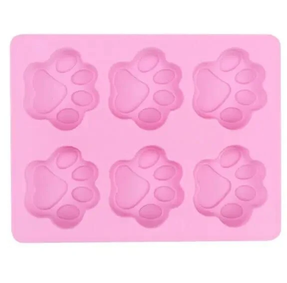 Moule à Gâteau Silicone - Pattes de chat