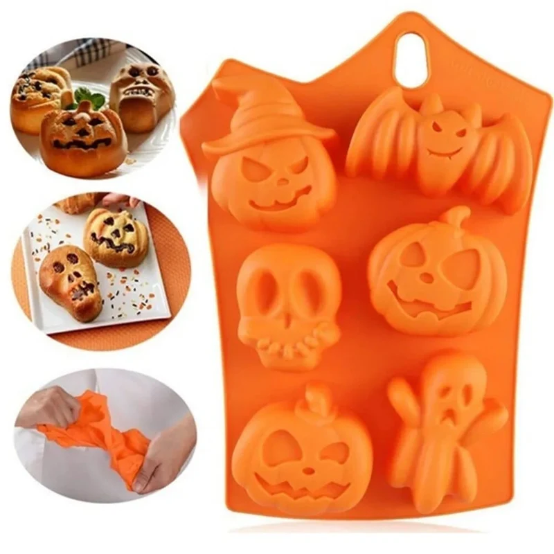 Moule à Gâteau en Silicone : Halloween
