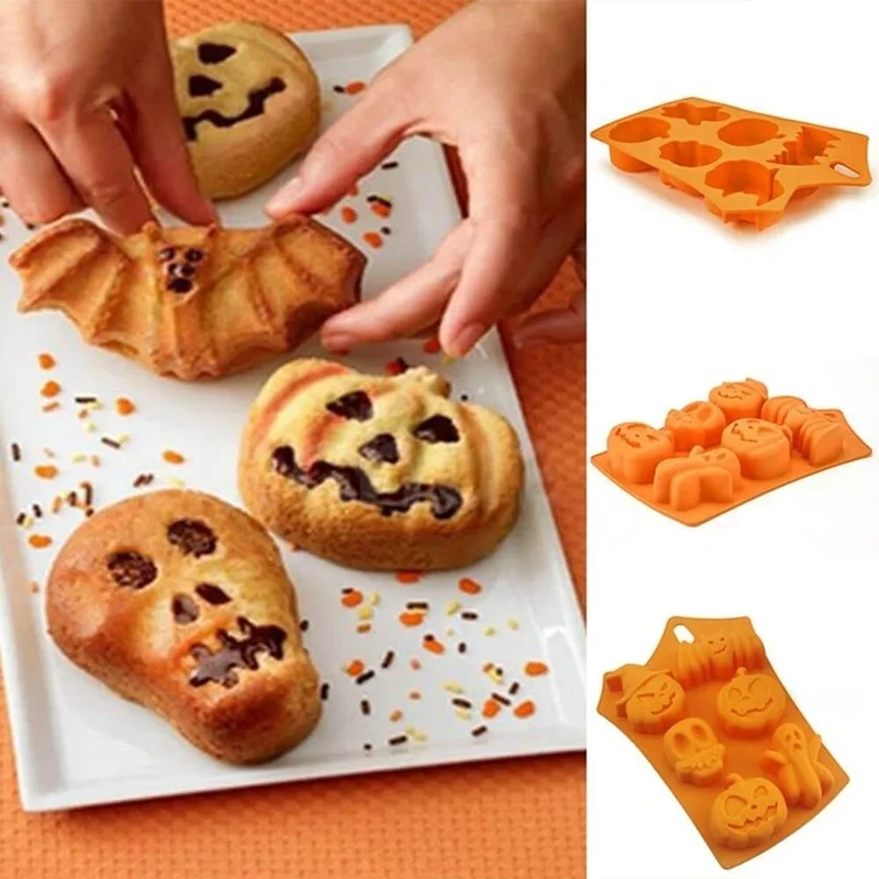 Moule à Gâteau en Silicone : Halloween