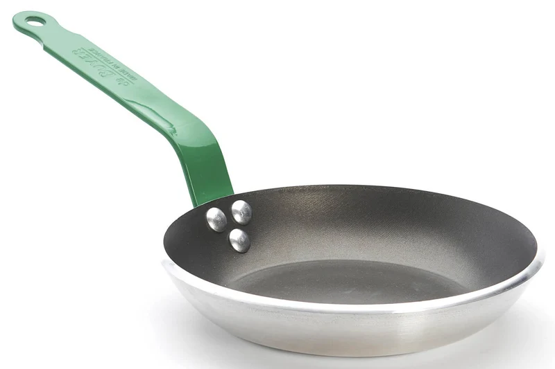 Poêle antiadhésive De Buyer Choc Classic HACCP vert en aluminium
