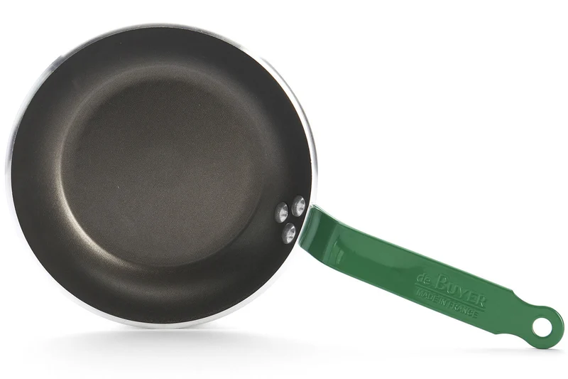Poêle antiadhésive De Buyer Choc Classic HACCP vert en aluminium
