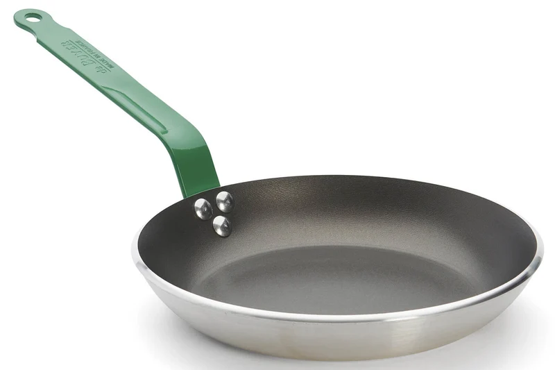 Poêle antiadhésive De Buyer Choc Classic HACCP vert en aluminium