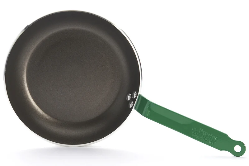Poêle antiadhésive De Buyer Choc Classic HACCP vert en aluminium