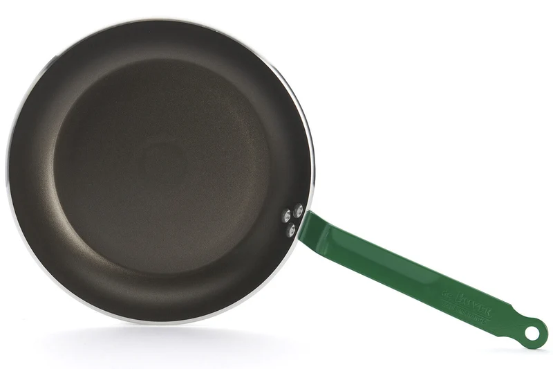 Poêle antiadhésive De Buyer Choc Classic HACCP vert en aluminium