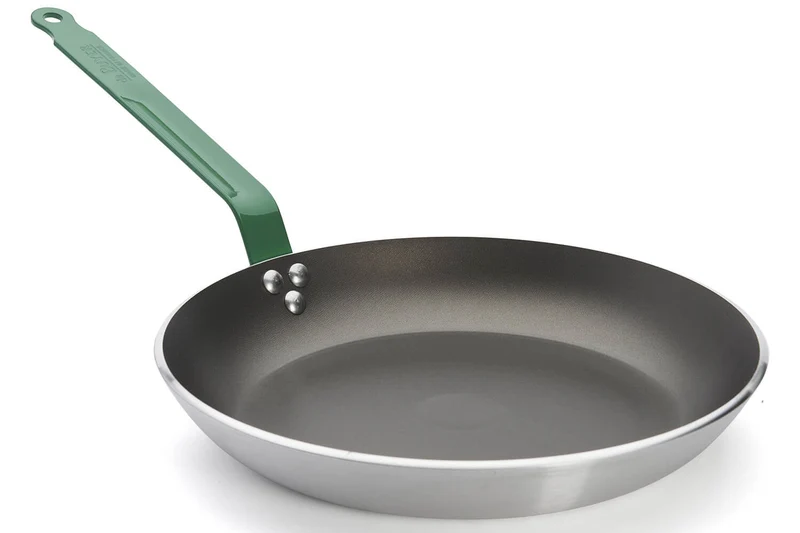 Poêle antiadhésive De Buyer Choc Classic HACCP vert en aluminium