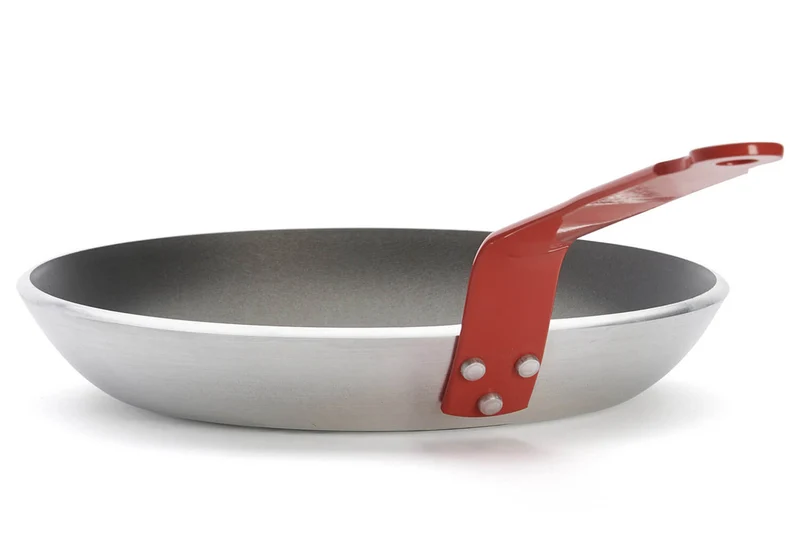 Poêle antiadhésive De Buyer Choc Classic HACCP rouge en aluminium