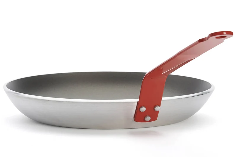 Poêle antiadhésive De Buyer Choc Classic HACCP rouge en aluminium