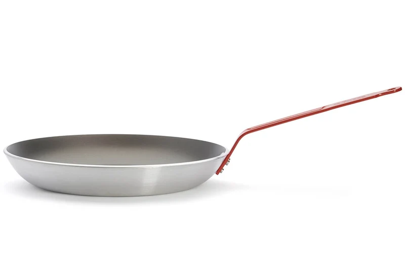 Poêle antiadhésive De Buyer Choc Classic HACCP rouge en aluminium