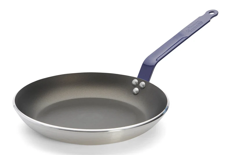 Poêle antiadhésive De Buyer Choc Classic HACCP bleue en aluminium