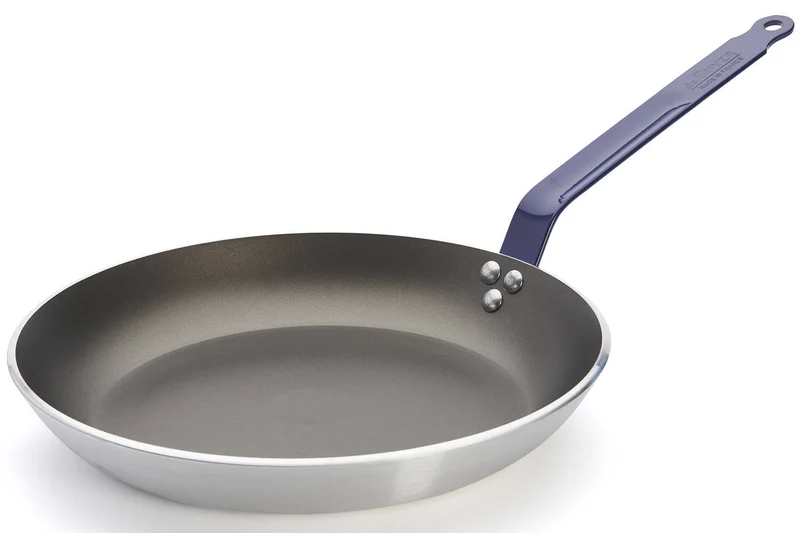 Poêle antiadhésive De Buyer Choc Classic HACCP bleue en aluminium