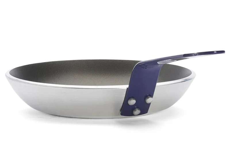 Poêle antiadhésive De Buyer Choc Classic HACCP bleue en aluminium