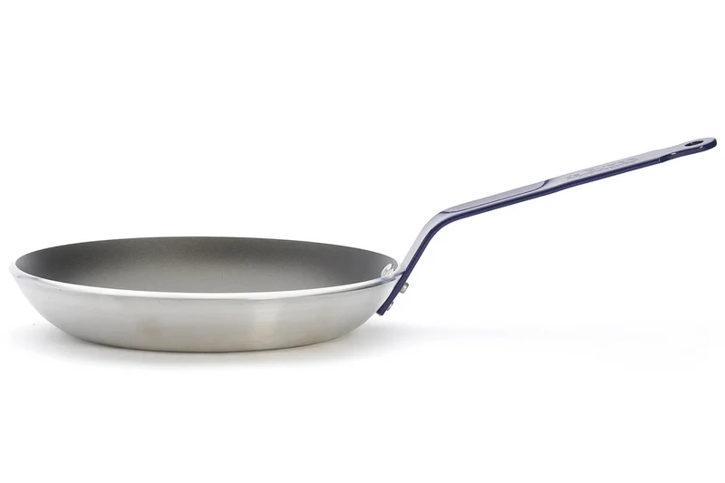 Poêle antiadhésive De Buyer Choc Classic HACCP bleue en aluminium