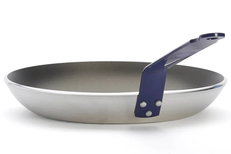 Poêle antiadhésive De Buyer Choc Classic HACCP bleue en aluminium