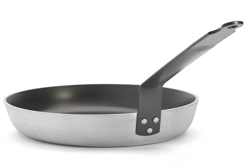Poêle à poisson antiadhésive De Buyer Choc Resto Induction 36cm en aluminium