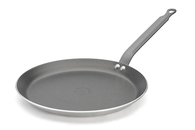 Poêle à crêpes antiadhésive De Buyer Choc Resto Induction en aluminium