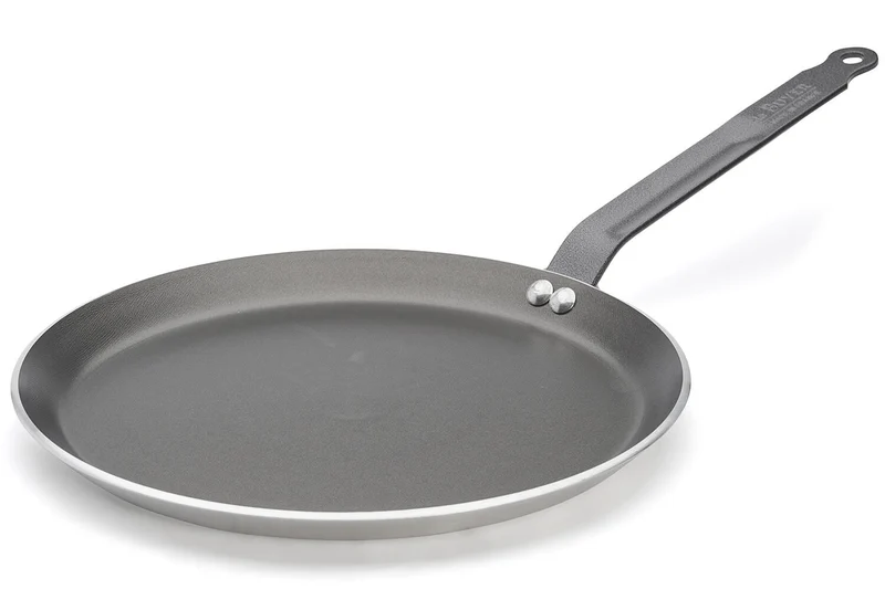 Poêle à crêpes antiadhésive De Buyer Choc Resto Induction en aluminium