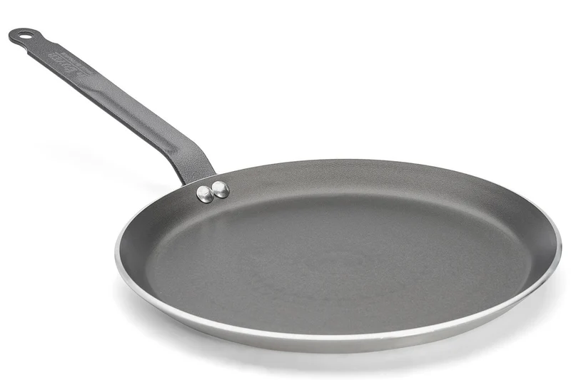 Poêle à crêpes antiadhésive De Buyer Choc Resto Induction en aluminium