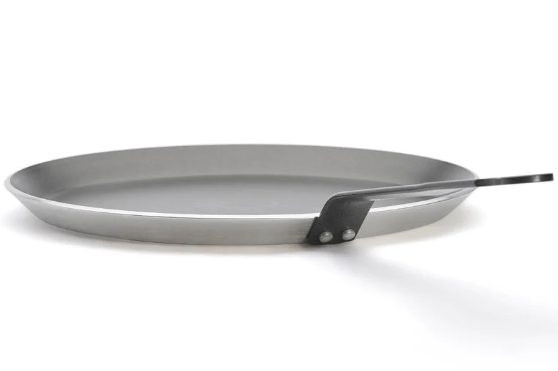 Poêle à crêpes antiadhésive De Buyer Choc Resto Induction en aluminium