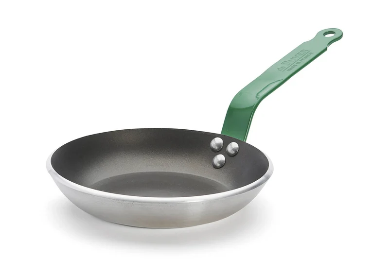 Poêle antiadhésive De Buyer Choc Resto Induction verte en aluminium