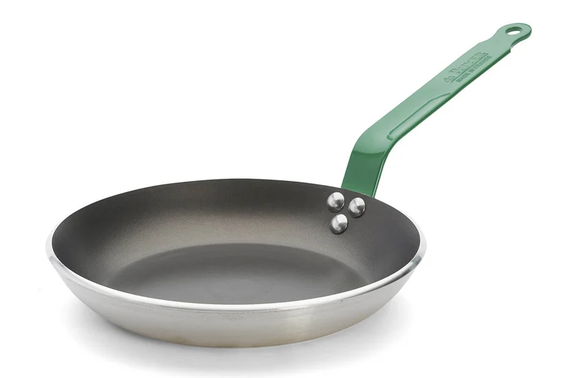 Poêle antiadhésive De Buyer Choc Resto Induction verte en aluminium