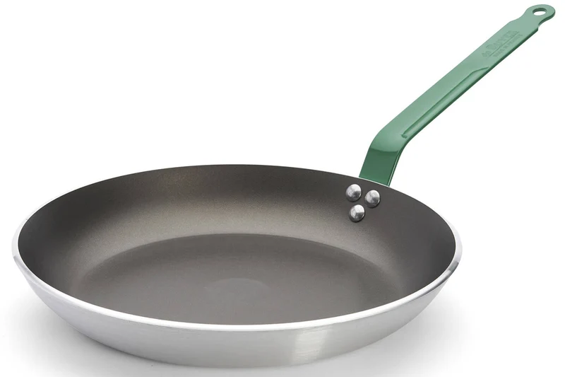 Poêle antiadhésive De Buyer Choc Resto Induction verte en aluminium