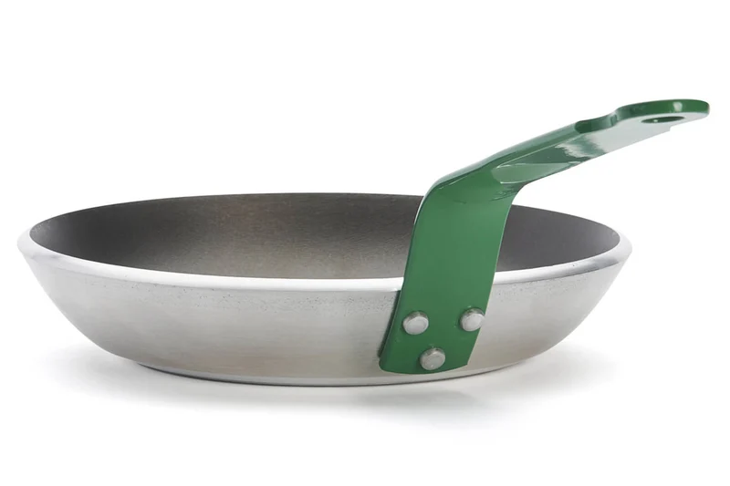Poêle antiadhésive De Buyer Choc Resto Induction verte en aluminium