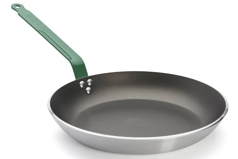 Poêle antiadhésive De Buyer Choc Resto Induction verte en aluminium