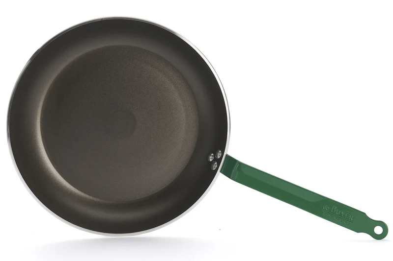 Poêle antiadhésive De Buyer Choc Resto Induction verte en aluminium
