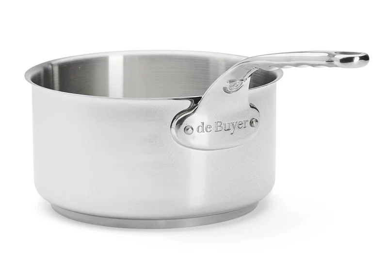 Set de 3 casseroles De Buyer Milady en acier inoxydable 16-18-20cm