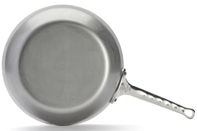 Sauteuse paysanne De Buyer Mineral B Pro 28cm en acier et poignée en fonte d'inox