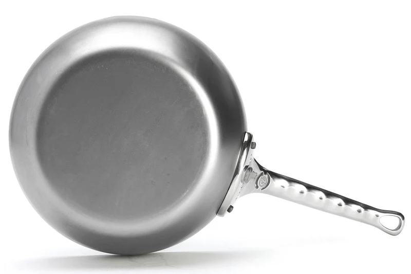 Sauteuse paysanne De Buyer Mineral B Pro 24cm en acier et poignée en fonte d'inox