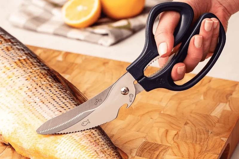 Ciseaux de cuisine multifonction Tramontina Supercort en inox et PP noir 20cm