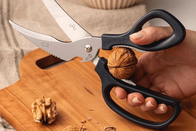 Ciseaux de cuisine multifonction Tramontina Supercort en inox et PP noir 20cm