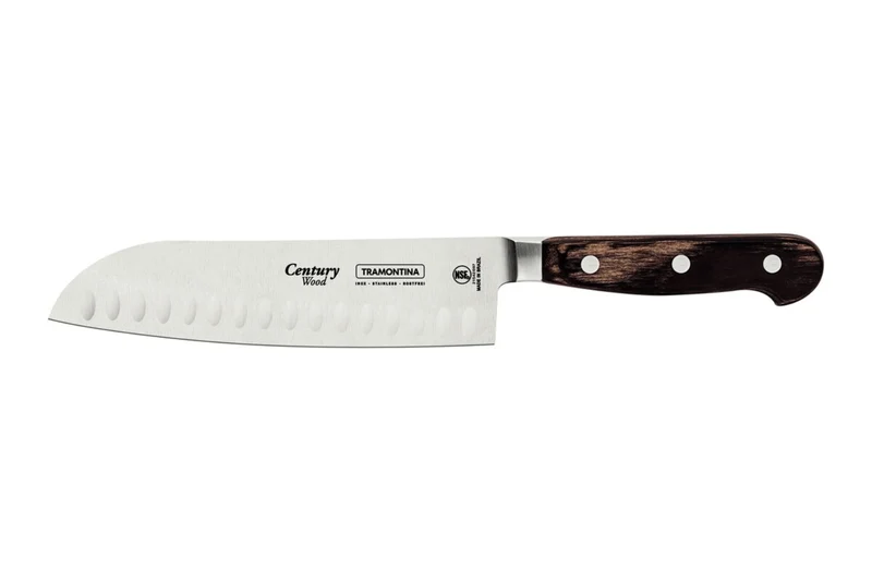 Couteau santoku Tramontina Century lame forgée 18cm manche technobois