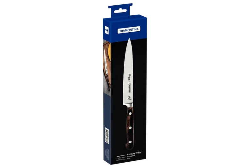 Couteau universel Tramontina Century lame forgée 15cm manche technobois